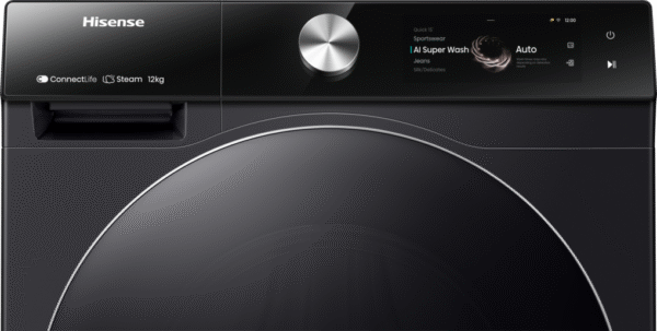 Hisense Washing Machine 12kg, Front Load 7