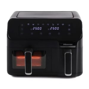 Hisense Air Fryer Black Color Double 8.6L H09AFBK2S5
