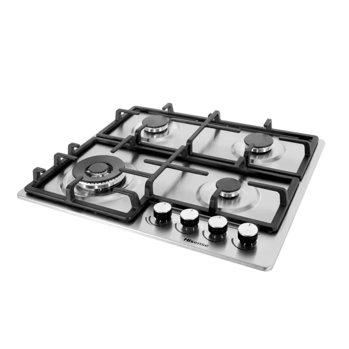 Hisense Stainless Steel Gas Hob 4 burners HHU60GAGR Hisense Stainless Steel Gas Hob 4 burners HHU60GAGR