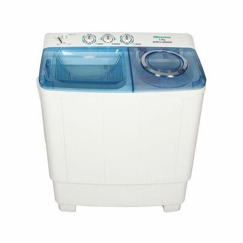 Hisense Washing Machine 11kg Twin tub -Price In Kenya he Twin Tub Washing machine features an 11kg washing capacity and 6.5kg spin capacity. Essential for every home
