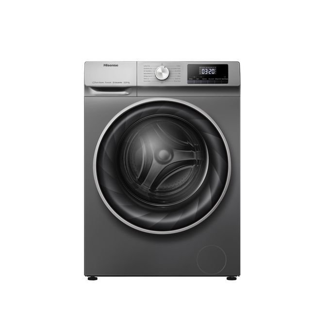 Hisense front load 7kg Grey Full Automatic WFQP7012EVMT
